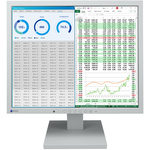 液晶ディスプレイ　１７型／１２８０×１０２４／ＤＶＩ、Ｄ－Ｓｕｂ／セレーングレイ／スピーカー：なし　■お取り寄せ品