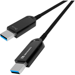 １０Ｇｂｐｓ対応光ファイバＵＳＢケーブル　Ａ－Ａ　１５ｍ　ＡＵＮ－１Ｍ２－０１５　■お取り寄せ品