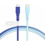 ＭＯＴＴＥＲＵ　Ｃ　ｔｏ　Ｃグラデーションケーブル　１ｍ　アクアカラー　ＭＯＴ－ＳＣＢＣＣＧ１００－ＡＱ　■お取り寄せ品