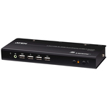 ２ポートＵＳＢ　ＨＤＭＩデュアルディスプレイＫＶＭＰスイッチ（４Ｋ対応、２ポートＵＳＢ　２．０ハブ搭載）　■お取り寄せ品