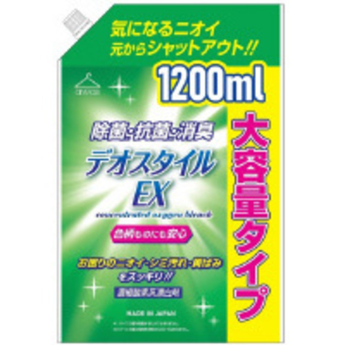 濃縮酸素系漂白剤デオスタイルＥＸ詰替用１２００ｍＬ