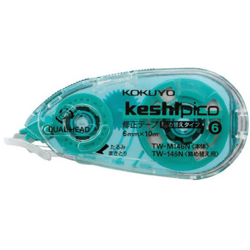 修正テープケシピコ　詰替タイプ本体　幅６ｍｍ