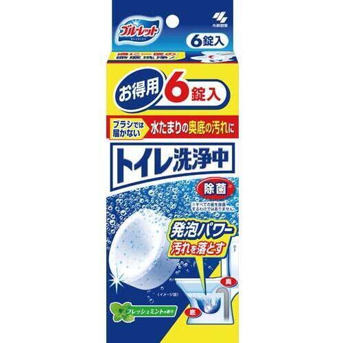 トイレ洗浄中　お得用　６錠入&times;４