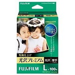 インクジェットペーパー　画彩　写真仕上げ　光沢プレミアム　Ｌ　１００枚　■お取り寄せ品