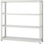 ノンボルト中量ラック１８５×４５×１８３ｃｍ基本　【組立サービス付】