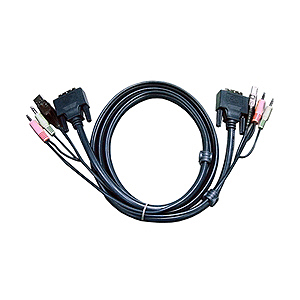 ＤＶＩ　ＫＶＭケーブル　３ｍ　２Ｌ－７Ｄ０３Ｕ　■お取り寄せ品