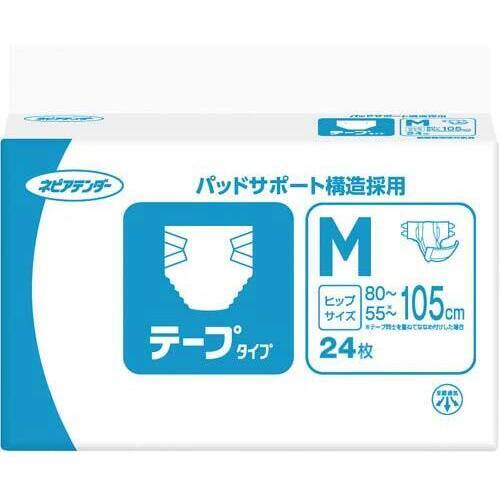 ネピアテンダー　テープタイプ　Ｍ　２４枚&times;３