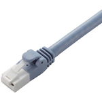 ＬＡＮケーブル／ＣＡＴ６Ａ対応／ＥＵ　ＲｏＨＳ指令準拠／爪折れ防止／簡易パッケージ仕様／５ｍ／ブルー　■２営業日内届