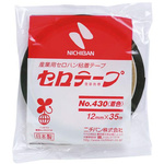 着色セロテープ　緑　１２ｍｍ×３５ｍ　１０巻