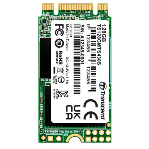 １２８ＧＢ　Ｍ．２　２２４２　ＳＳＤ　４３０Ｓ　ＳＡＴＡ３　Ｂ＋Ｍ　Ｋｅｙ　ＴＬＣ　■お取り寄せ品