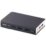 エレコム DVI対応 BOX形 4ポート オートスキャン KVM－DVHDU4