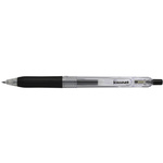 ノック式ゲルインクボールペン　０．５ｍｍ　黒４０本