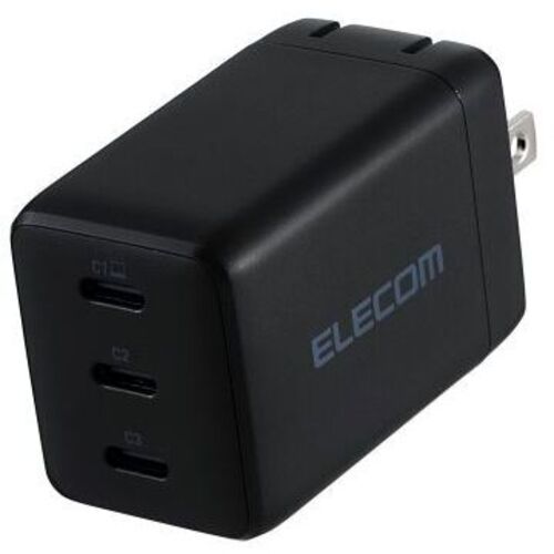 ノートＰＣ用ＡＣアダプター／ＵＳＢ充電器　スイングプラグ／ブラック　ＡＣＤＣ－ＰＤ１１２６７ＢＫ　■お取り寄せ品