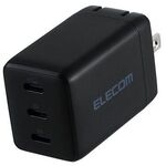 ノートＰＣ用ＡＣアダプター／ＵＳＢ充電器　スイングプラグ／ブラック　ＡＣＤＣ－ＰＤ１１２６７ＢＫ　■お取り寄せ品