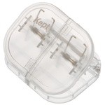 Ｋｅｐｔ　はんぶんこクリップ　クリア―&times;１０