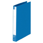 ペットファイル　２穴　Ｎｏ．６０－Ａ４Ｓ　青ｘ１０　【お取り寄せ品】１０営業日以内届