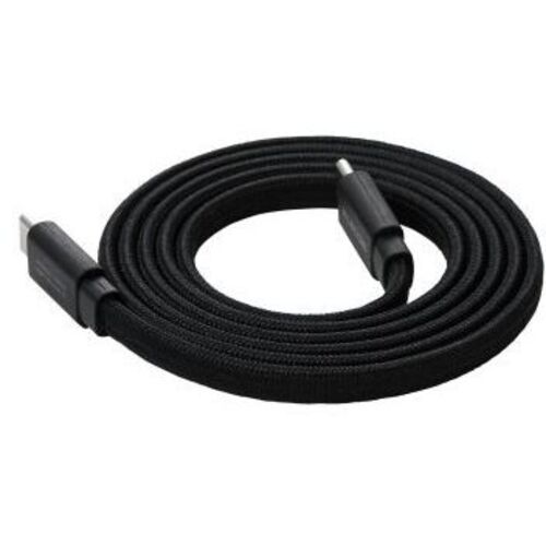 ＵＳＢ　Ｔｙｐｅ－Ｃケーブル／まとまる／フラット／１．０ｍ／ブラック　ＭＰＡ－ＣＣＴＭＧＦ１０ＢＫ　■お取り寄せ品