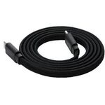 ＵＳＢ　Ｔｙｐｅ－Ｃケーブル／まとまる／フラット／１．０ｍ／ブラック　ＭＰＡ－ＣＣＴＭＧＦ１０ＢＫ　■お取り寄せ品