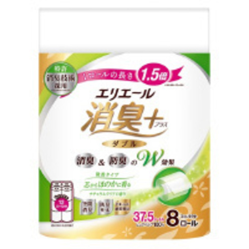 エリエール　消臭＋トイレット　ほのかに香る　８Ｒ
