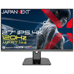 ゲーミングディスプレイ　２７型／３８４０&times;２１６０／ブラック　ＪＮ－Ｅｉ２７Ｇ１２０Ｕ２　■２営業日内届