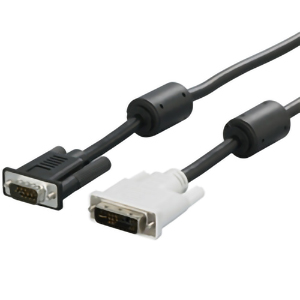ディスプレイケーブル　ＤＶＩ－Ｉ：Ｄ－Ｓｕｂ１５　フェライトコア付　３．０ｍ　■お取り寄せ品