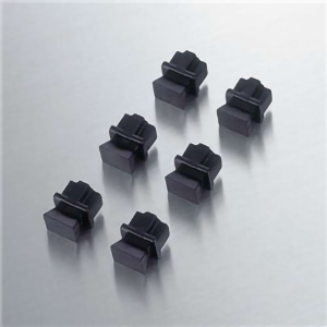 ジャック用ホコリカバー（６個）　ＬＤ－ＤＵＳＴＢＫ６　　■お取り寄せ品