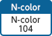 [N-color] N-color 104（白色度100%、坪量104g/㎡）
