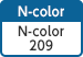 [N-color] N-color 209（白色度100%、坪量209g/㎡）
