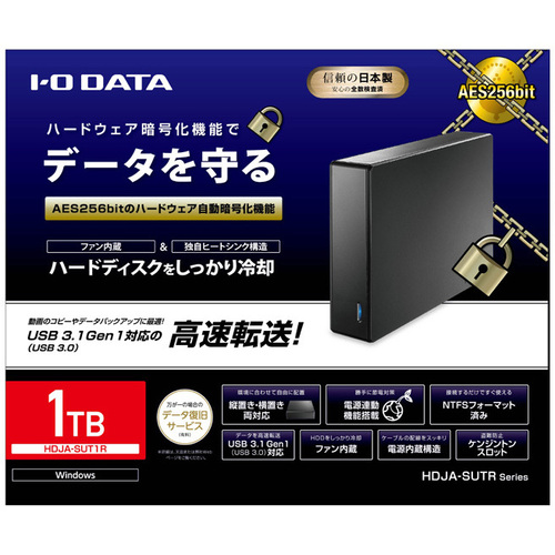 アイ・オー・データ機器 USB3．1 Gen1（USB3．0）／2．0対応外付け