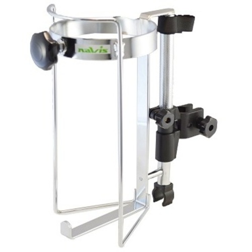 7-9402-01 酸素ボンベホルダー レバー式（マルチクランプ） 500Lボンベ用 AM-BH25-2(as1-7-9402-01) 酸素ボンベホルダー レバー式 マルチクランプ 500Lボンベ用 新井製作所