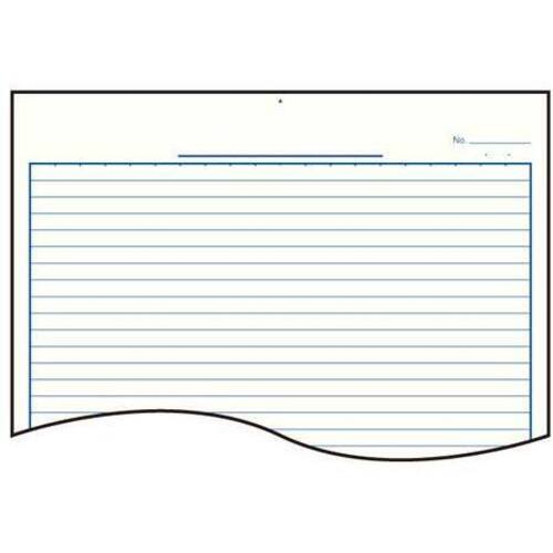 コクヨ 集計用紙 A4タテ型目盛り付き40行50枚 10冊 シヨ－20×10