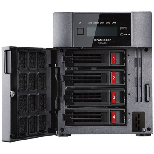 バッファロー TeraStation TS5420DNシリーズ 4ドライブNAS 12TB