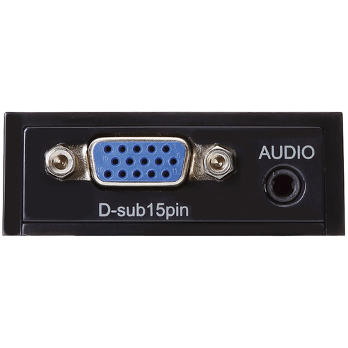 エレコム アップスキャンコンバーター/3.5φ/VGA-HDMI/HDMI1 エレコム アップスキャンコンバーター/3.5φ/VGA-HDMI/HDMI1