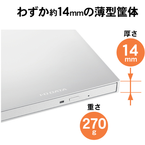 アイ・オー・データ機器 USB Type－C対応 保存ソフト付き