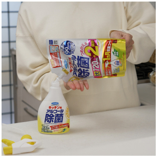 フマキラー キッチン用アルコール除菌スプレーつめかえ720ml 441727